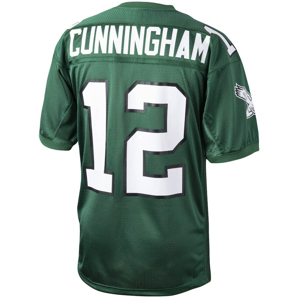 Randall Cunningham Philadelphia Eagles 1992 Authentic Throwback Retired Player Jersey - Green - Mitchell & Ness