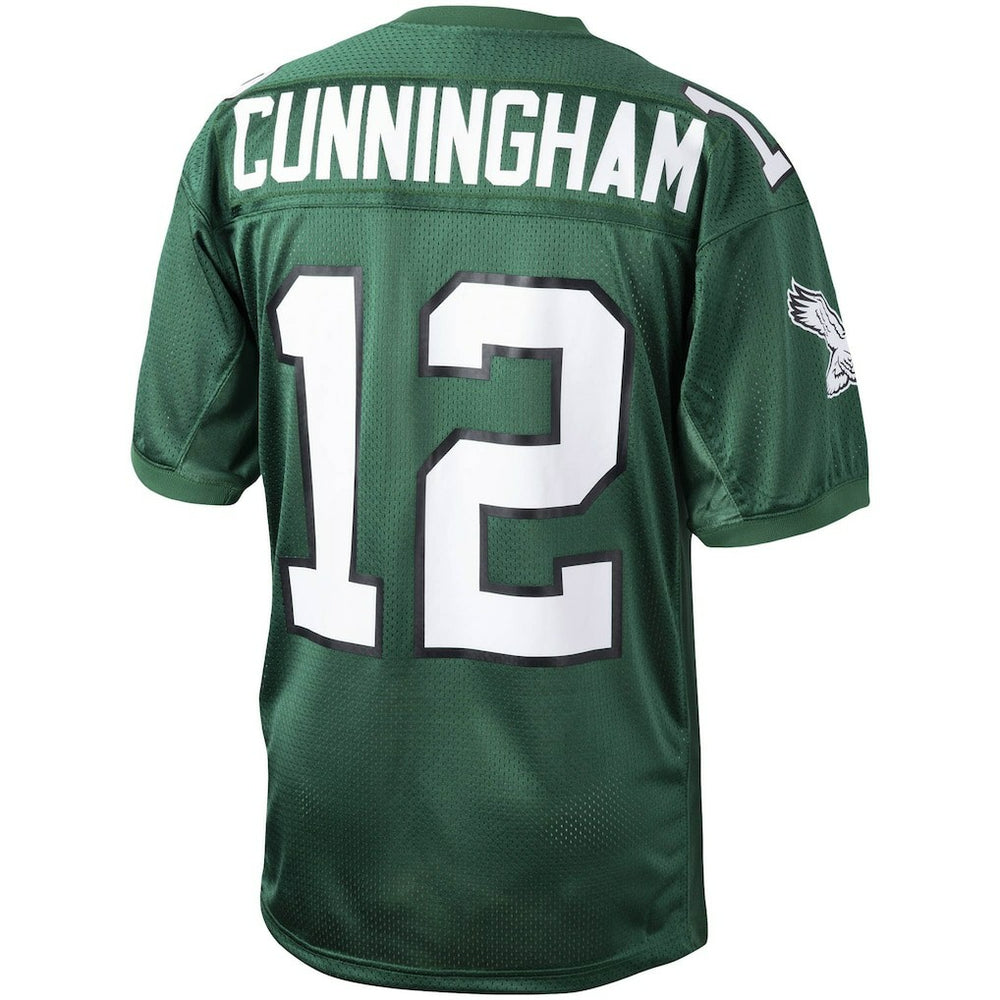 Randall Cunningham Philadelphia Eagles 1992 Authentic Throwback Retired Player Jersey - Green - Mitchell & Ness