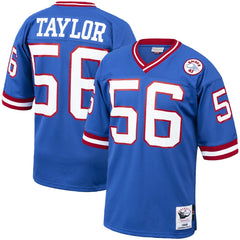 Lawrence Taylor New York Giants 1986 Authentic Throwback Retired Player Jersey - Royal - Mitchell & Ness