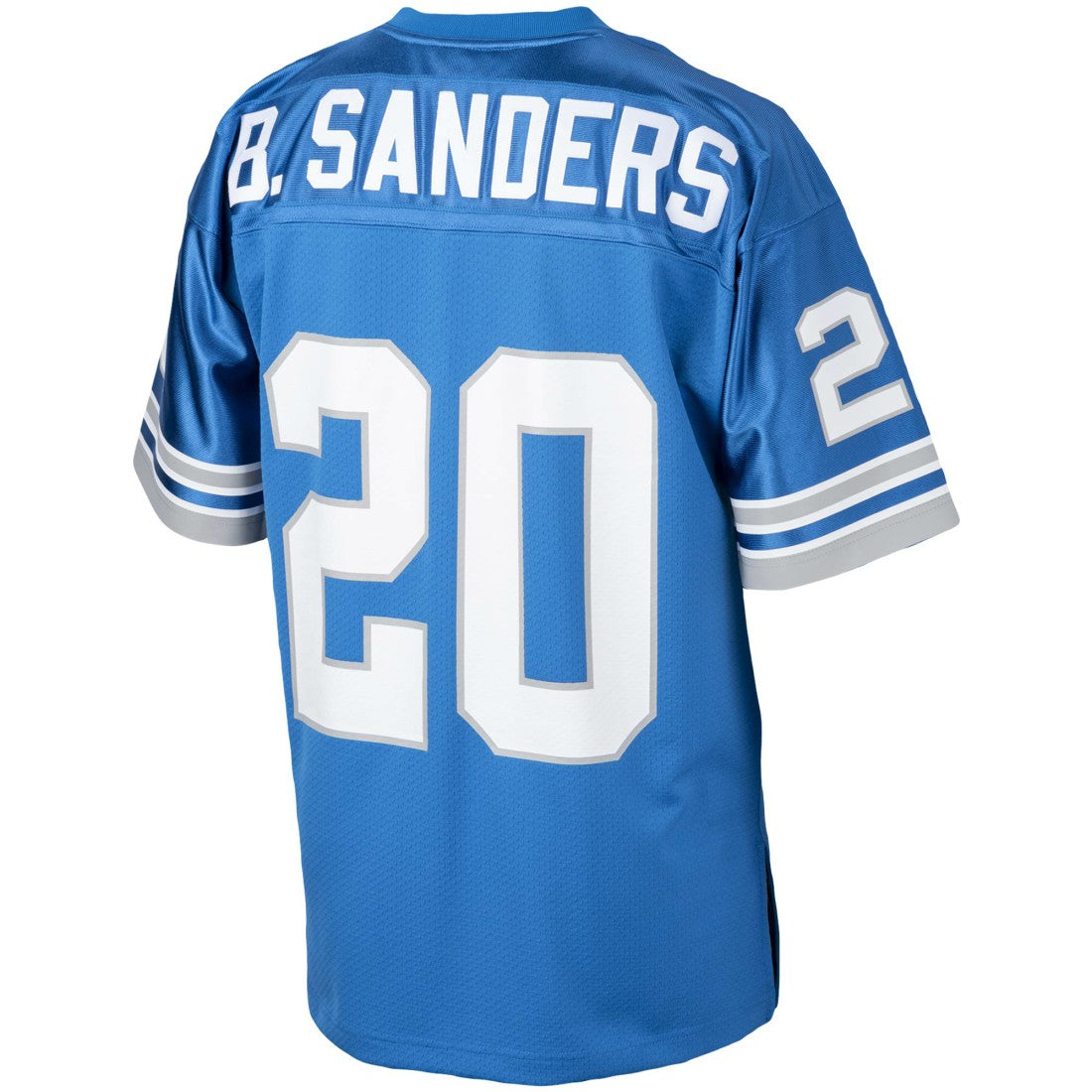 Barry Sanders Detroit Lions 1993 Authentic Throwback Retired Player Jersey - Blue - Mitchell & Ness