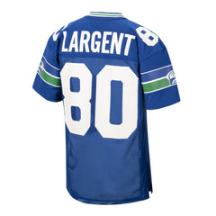Steve Largent Seattle Seahawks 1985 Authentic Throwback Retired Player Jersey - Royal - Mitchell & Ness