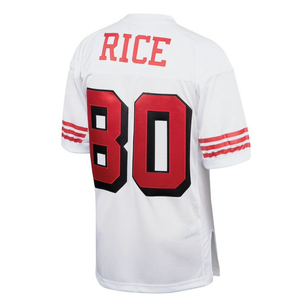Jerry Rice San Francisco 49ers 1994 Authentic Throwback Retired Player Jersey - White - Mitchell & Ness