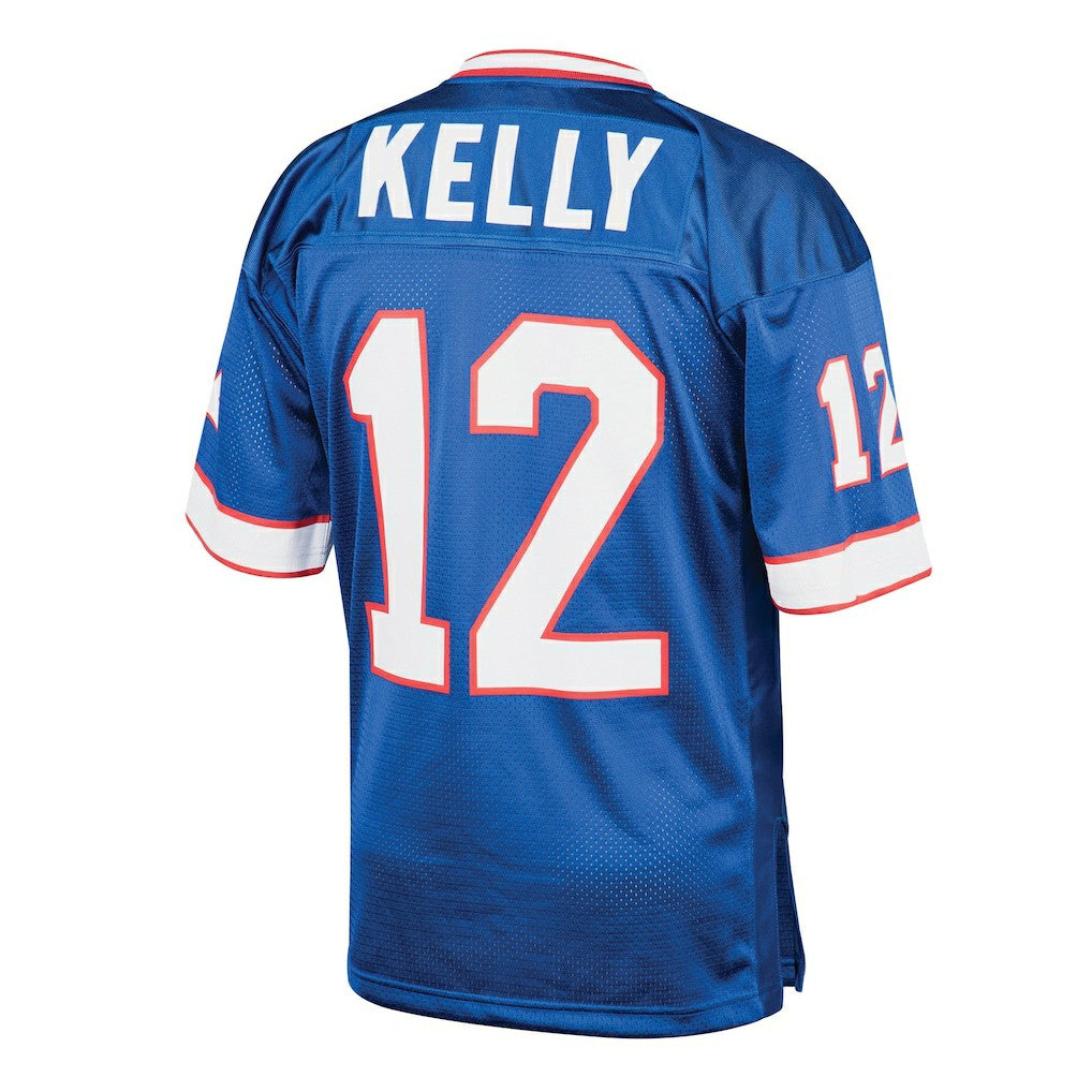 Jim Kelly Buffalo Bills 1994 Authentic Throwback Retired Player Jersey - Royal - Mitchell & Ness