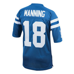 Peyton Manning Indianapolis Colts 1998 Authentic Throwback Retired Player Jersey - Royal - Mitchell & Ness