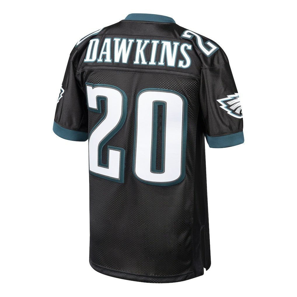 Brian Dawkins Philadelphia Eagles 2003 Authentic Throwback Retired Player Jersey - Black - Mitchell & Ness