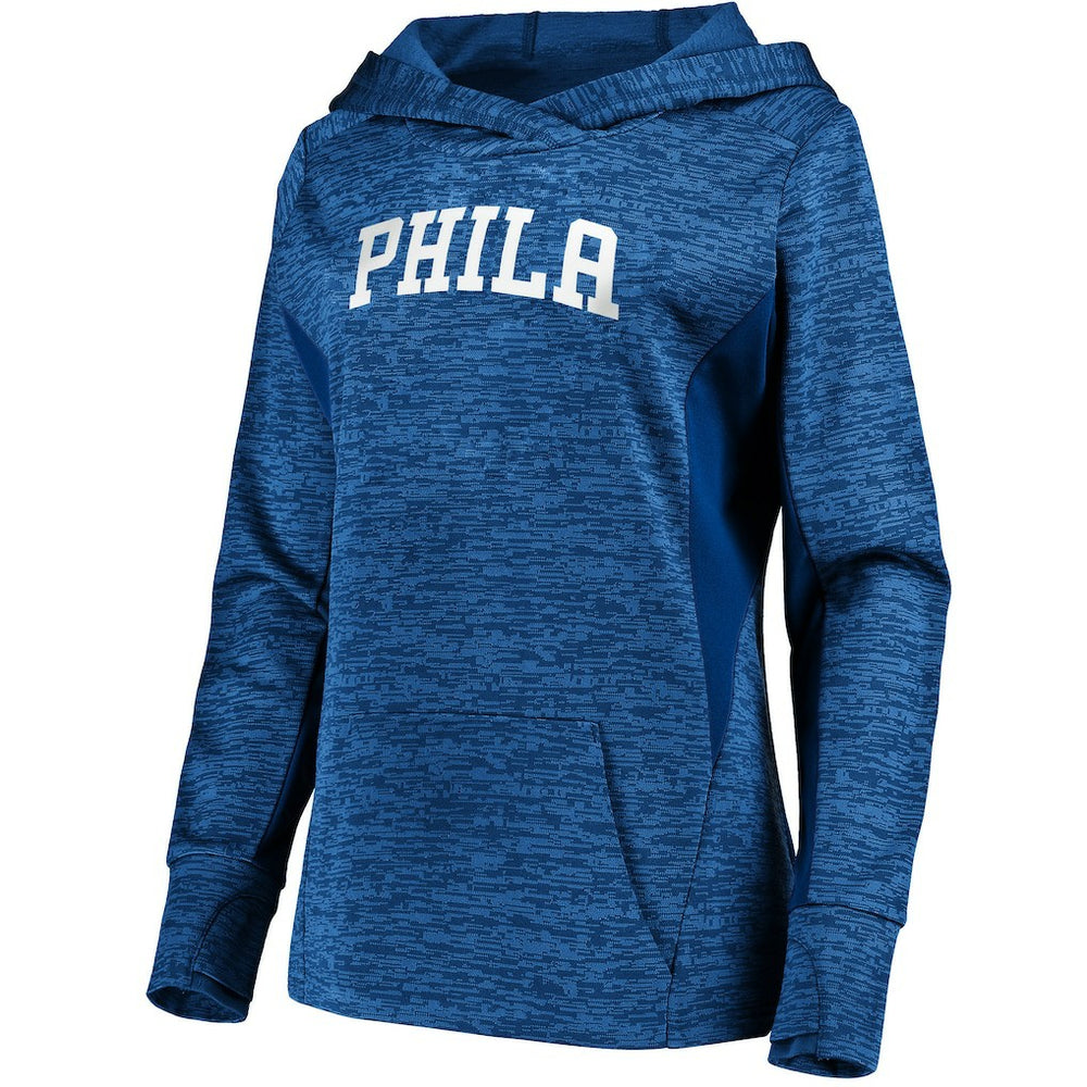 Fanatics Philadelphia 76ers Women's Showtime Done Better Pullover Hoodie Royal