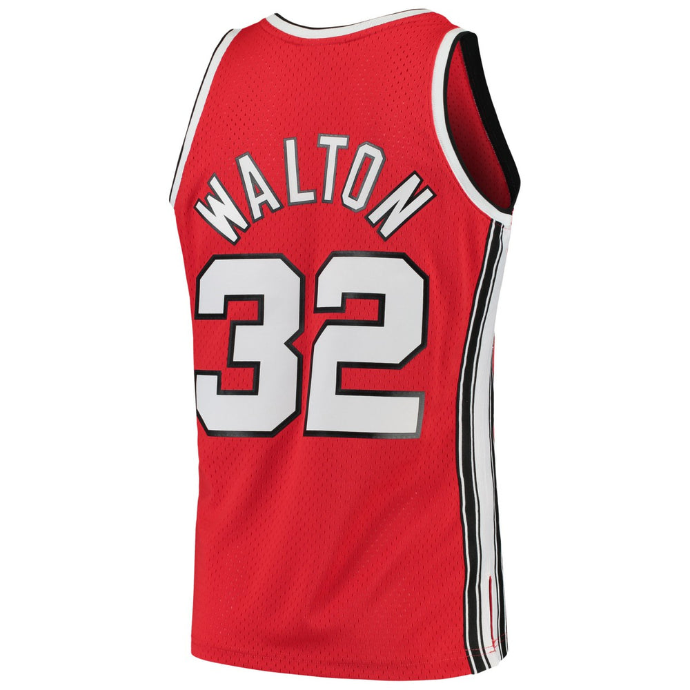 Mitchell & Ness Bill Walton Portland Trail Blazers 1976/77 Hardwood Classics Swingman Jersey Red