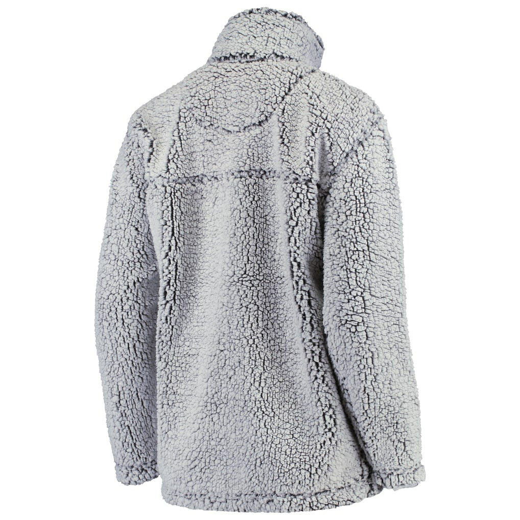 Arizona Cardinals G-III 4Her by Carl Banks Women's Sherpa Quarter-Zip Pullover Jacket - Gray - NFL