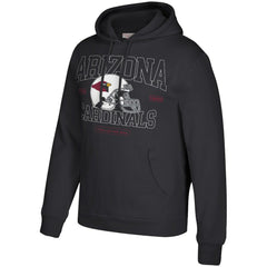 Arizona Cardinals Classic Helmet Pullover Hoodie - Black - Mitchell & Ness