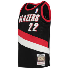 Mitchell & Ness Clyde Drexler Portland Trail Blazers Youth 1991/92 Hardwood Classics Swingman Jersey Black