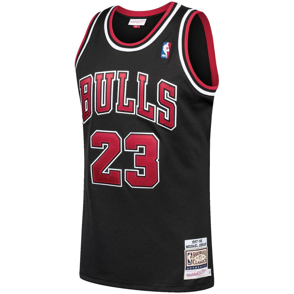 Mitchell & Ness Michael Jordan Chicago Bulls 1997/98 Hardwood Classics Authentic Jersey Black