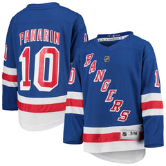 Artemi Panarin New York Rangers Youth Home Replica Player Jersey - Blue | NHL online