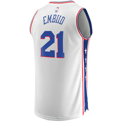 Fanatics Joel Embiid Philadelphia 76ers Replica Jersey Association Edition White
