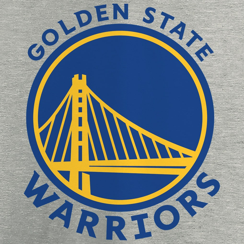 Golden State Warriors Alternate Logo Pullover Hoodie Heather Gray