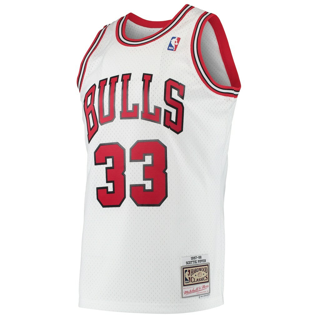 Mitchell & Ness Scottie Pippen Chicago Bulls Hardwood Classics Swingman Jersey White