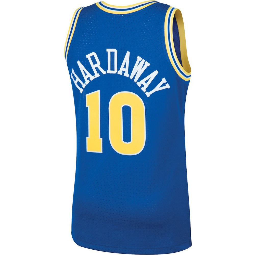 Mitchell & Ness Tim Hardaway Golden State Warriors 1990/91 Hardwood Classics Swingman Jersey Royal