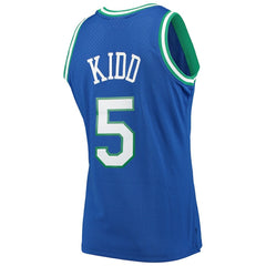 Mitchell & Ness Jason Kidd Dallas Mavericks 1994/95 Hardwood Classics Swingman Jersey Blue