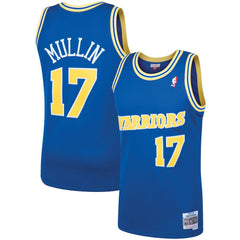 Mitchell & Ness Chris Mullin Golden State Warriors 1993/94 Hardwood Classics Swingman Jersey Royal