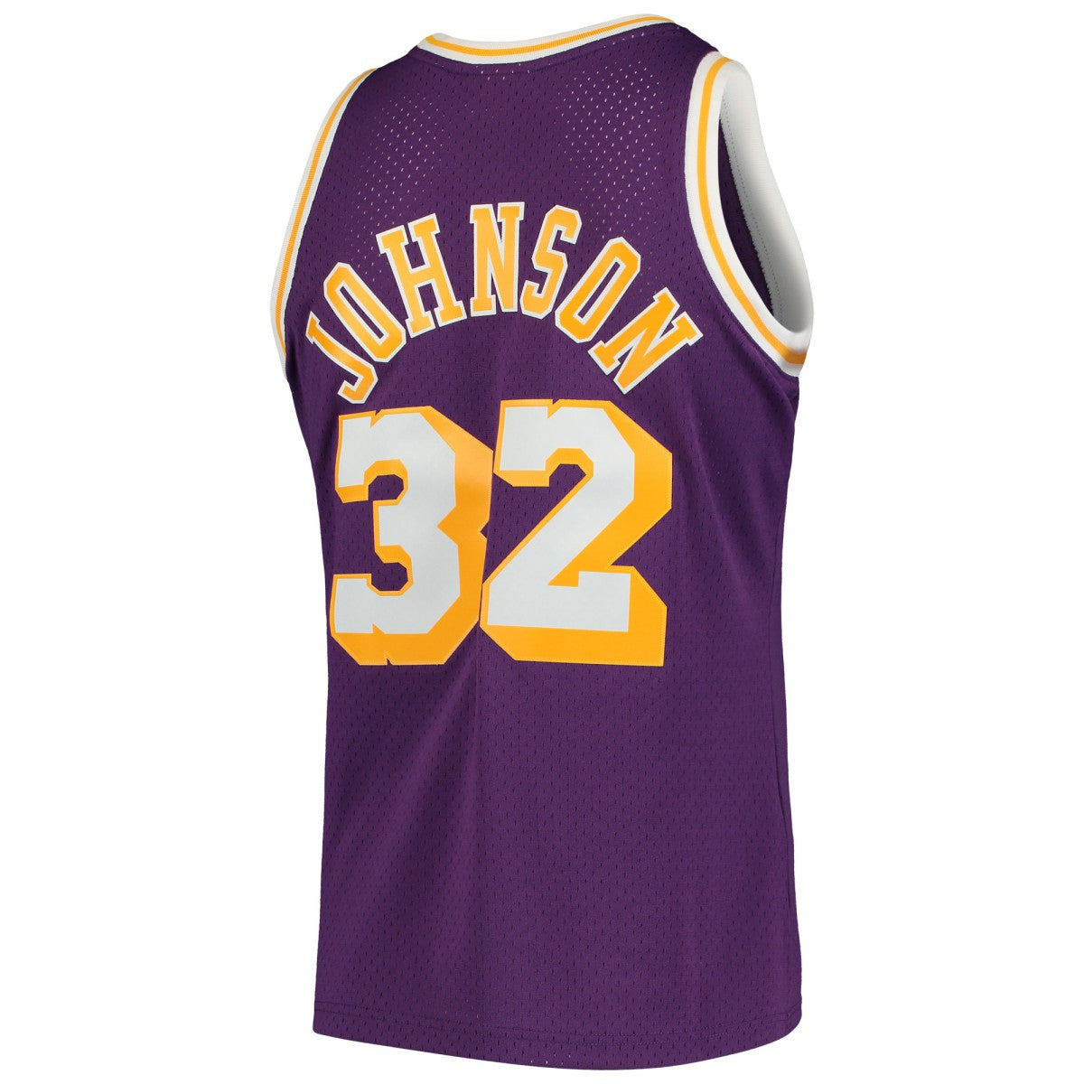 Mitchell & Ness Magic Johnson Los Angeles Lakers 1984/85 Hardwood Classics Swingman Jersey Purple