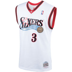 Mitchell & Ness Allen Iverson Philadelphia 76ers Hardwood Classics Swingman Jersey White