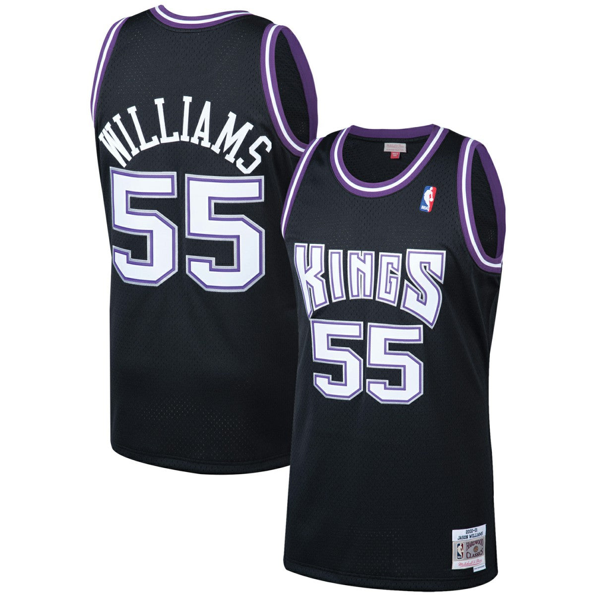 Mitchell & Ness Jason Williams Sacramento Kings 2000/01 Hardwood Classics Swingman Jersey Black