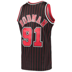 Mitchell & Ness Dennis Rodman Chicago Bulls Hardwood Classics Swingman Jersey Black