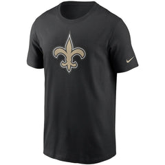 New Orleans Saints Primetime Logo Essential T-Shirt - Black - Nike