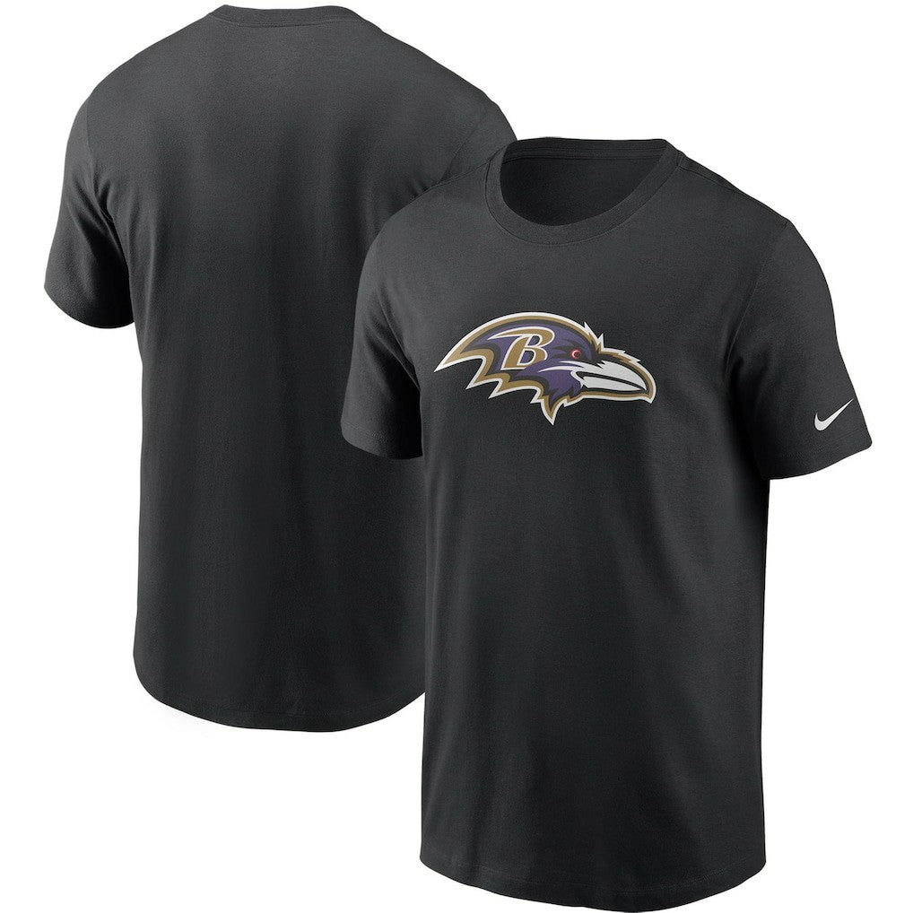 Baltimore Ravens Primetime Logo Essential T-Shirt - Black - Nike