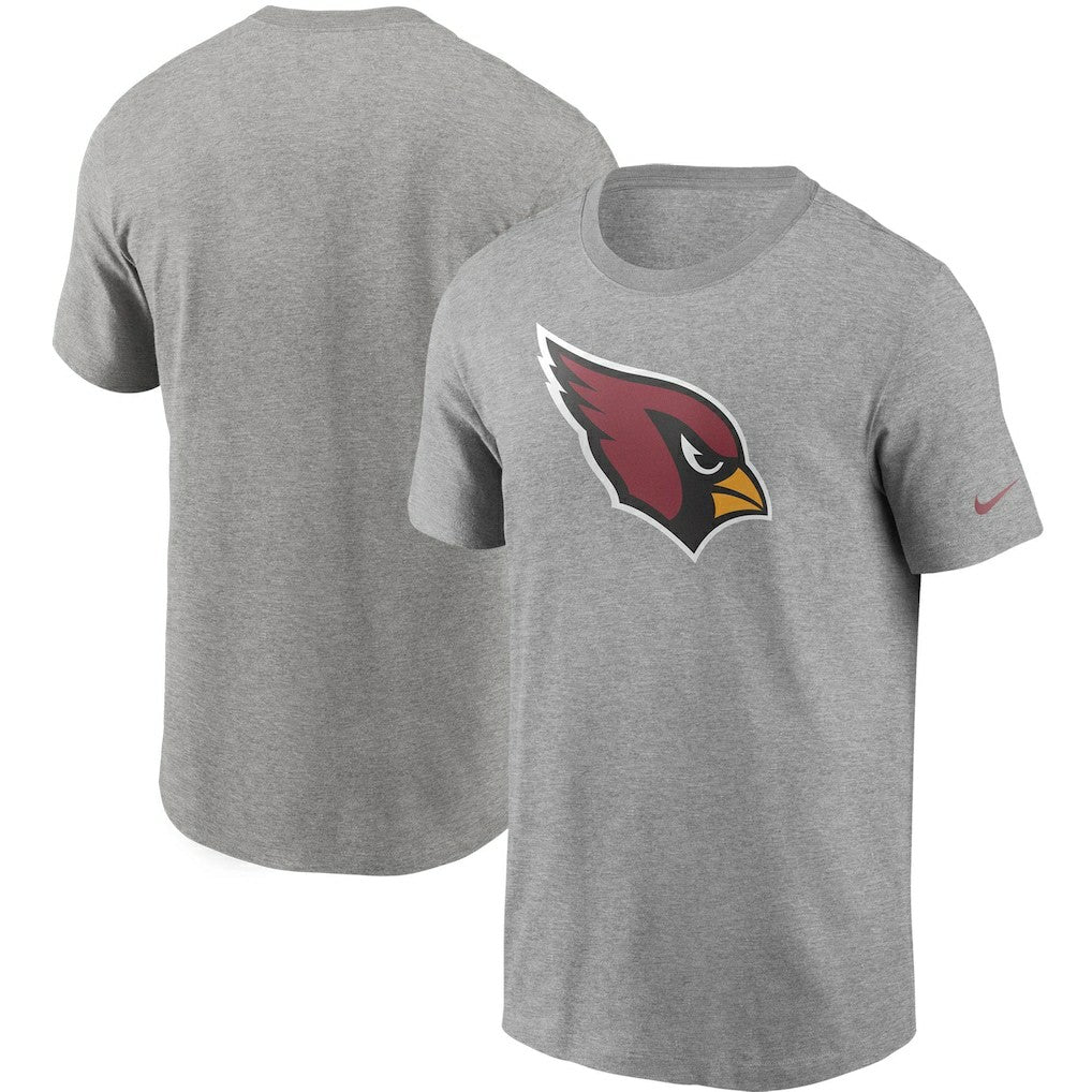 Arizona Cardinals Primetime Logo Essential T-Shirt - Heather Gray - Nike