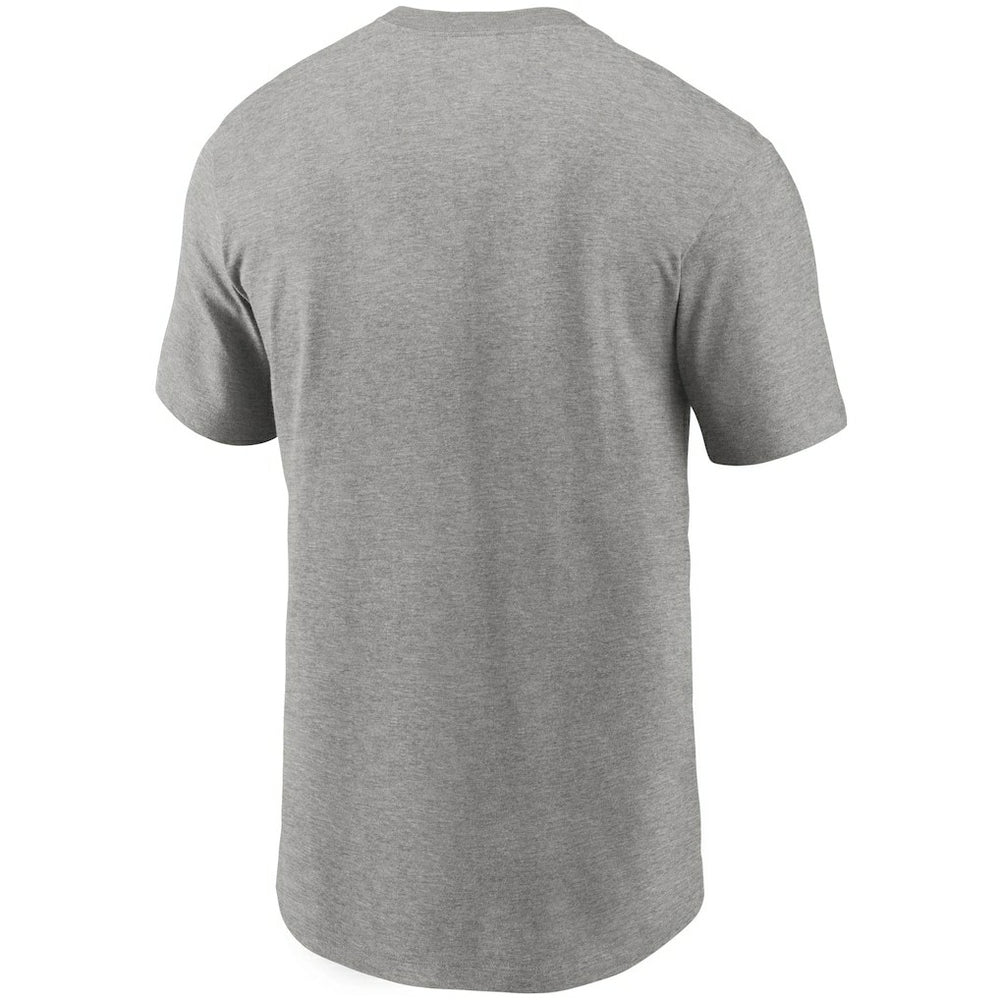 Pittsburgh Steelers Primetime Logo Essential T-Shirt - Heather Gray - Nike