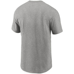 New Orleans Saints Primetime Logo Essential T-Shirt - Heather Gray - Nike
