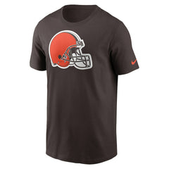 Cleveland Browns Primetime Logo Essential T-Shirt - Brown - Nike