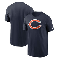 Chicago Bears Primetime Logo Essential T-Shirt - Navy - Nike