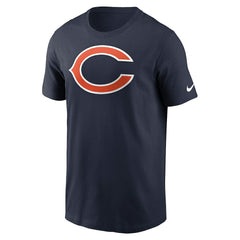 Chicago Bears Primetime Logo Essential T-Shirt - Navy - Nike