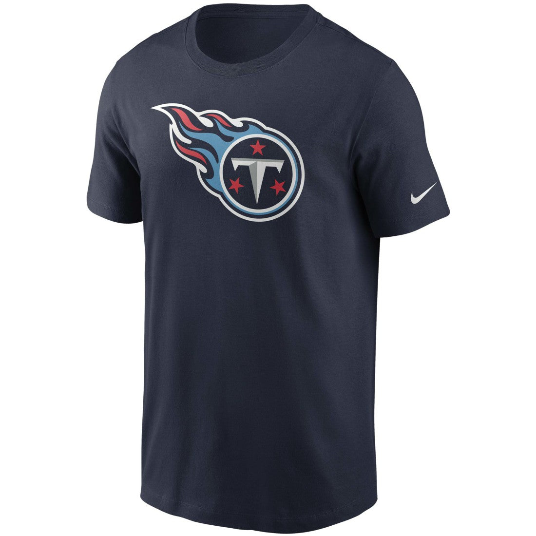 Tennessee Titans Primetime Logo Essential T-Shirt - Navy - Nike