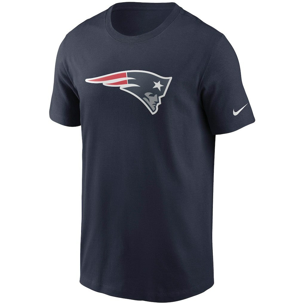 New England Patriots Primetime Logo Essential T-Shirt - Navy - Nike