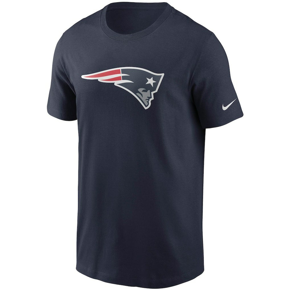 New England Patriots Primetime Logo Essential T-Shirt - Navy - Nike