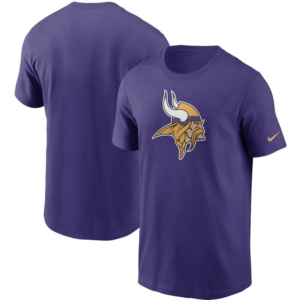 Minnesota Vikings Primetime Logo Essential T-Shirt - Purple - Nike