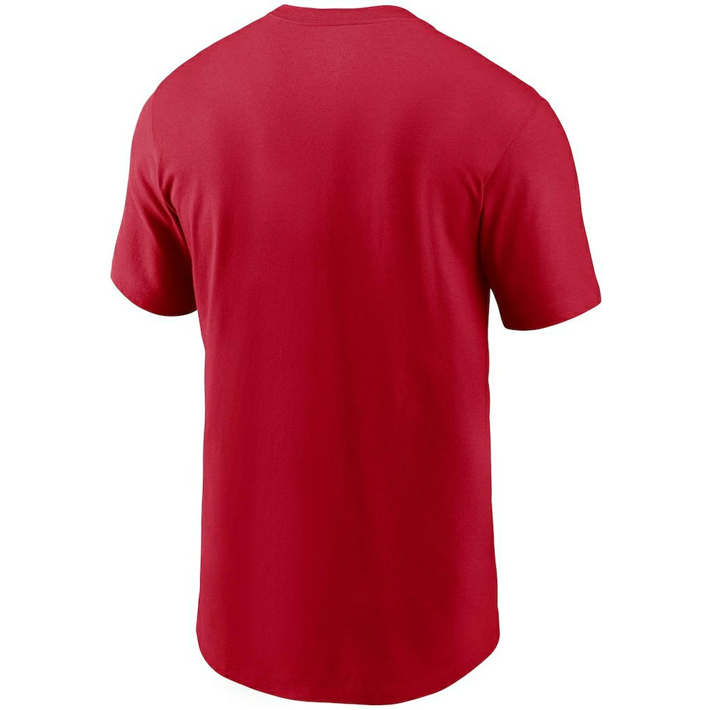 New England Patriots Primetime Logo Essential T-Shirt - Red - Nike