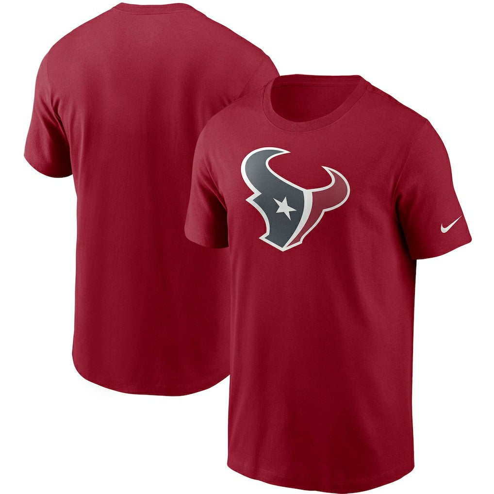 Houston Texans Primetime Logo Essential T-Shirt - Red - Nike