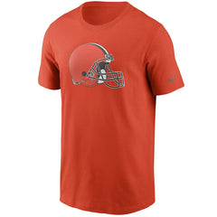 Cleveland Browns Primetime Logo Essential T-Shirt - Orange - Nike