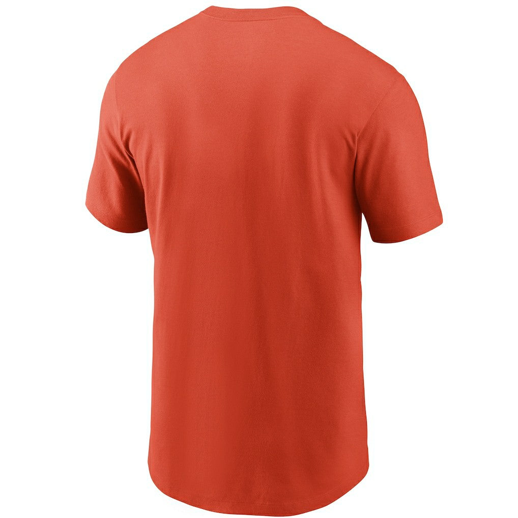 Cleveland Browns Primetime Logo Essential T-Shirt - Orange - Nike