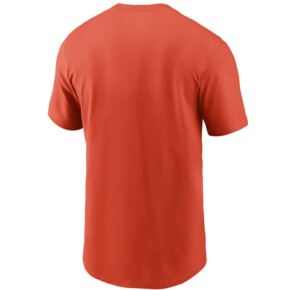 Cleveland Browns Primetime Logo Essential T-Shirt - Orange - Nike