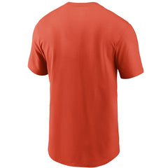Cleveland Browns Primetime Logo Essential T-Shirt - Orange - Nike