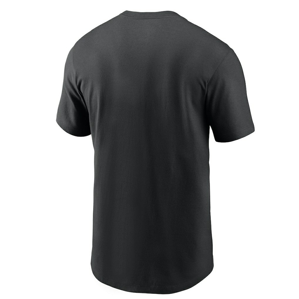 Las Vegas Raiders Team Wordmark T-Shirt - Black - Nike