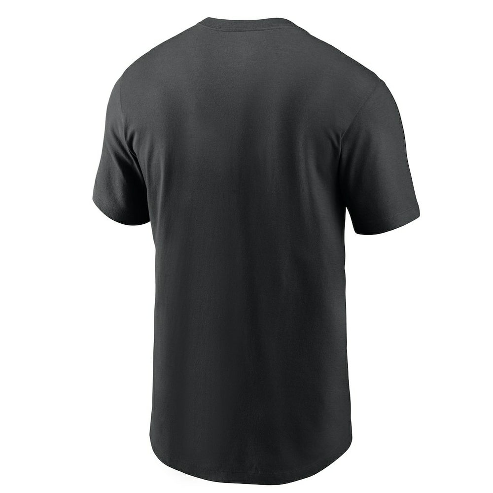Las Vegas Raiders Team Wordmark T-Shirt - Black - Nike