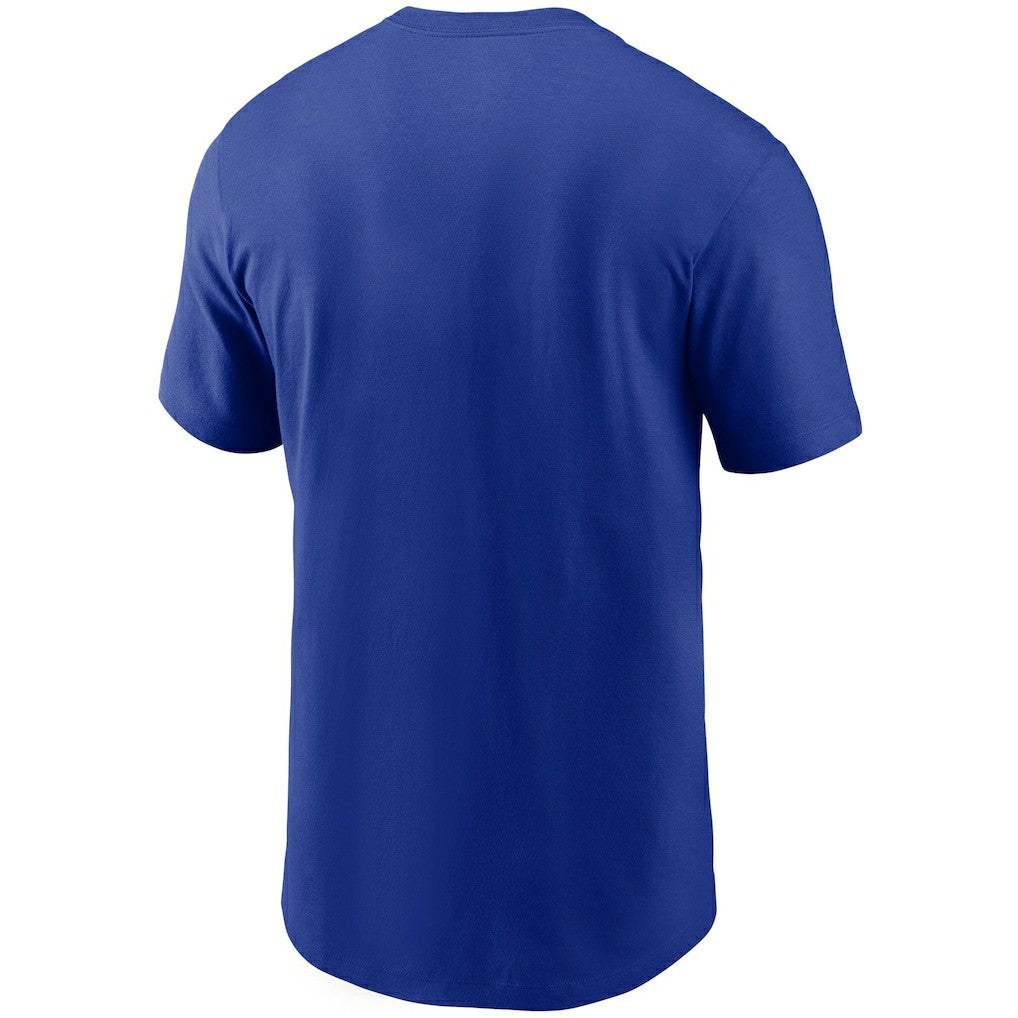 Buffalo Bills Team Wordmark T-Shirt - Royal - Nike