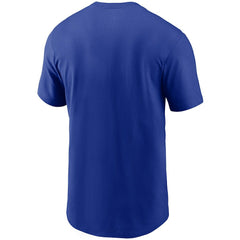 Buffalo Bills Team Wordmark T-Shirt - Royal - Nike