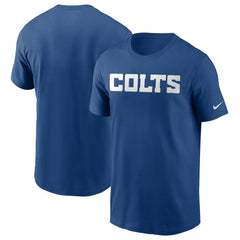 Indianapolis Colts Team Wordmark T-Shirt - Royal - Nike