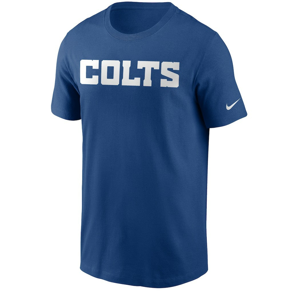 Indianapolis Colts Team Wordmark T-Shirt - Royal - Nike